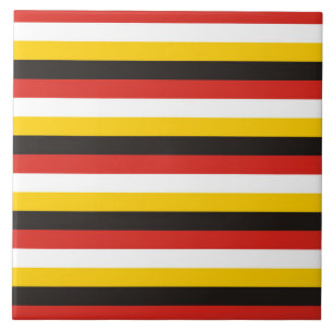Carreau Drapeau égyptien rayures pays symbole motif noir r