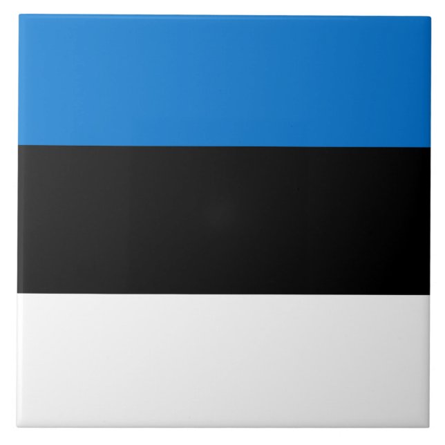 Carreau Drapeau estonien (Devant)