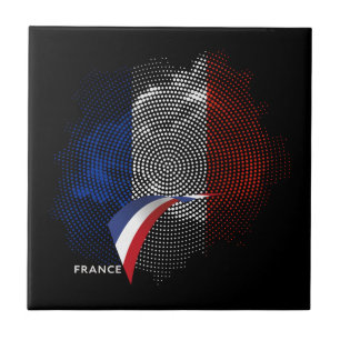 Carreau Drapeau français