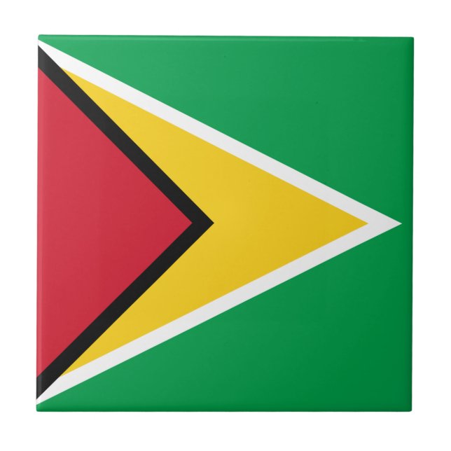 Carreau Drapeau Guyana