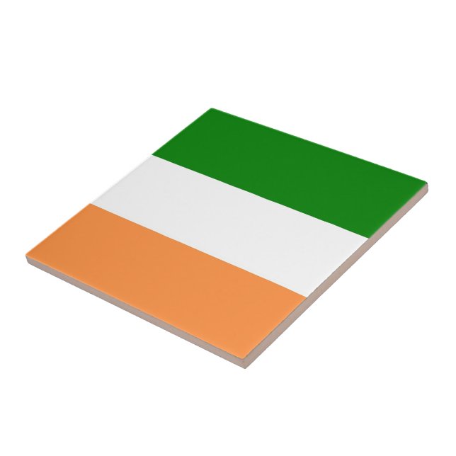 Carreau Drapeau irlandais (Côté)