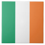 Carreau Drapeau irlandais (République d'Irlande) (ROI) (Ei<br><div class="desc">Ce dessin présente le drapeau national de la République d'Irlande, qui est un pays du nord-ouest de l'Europe. La République d'Irlande se compose de 26 des 32 comtés de l'île d'Irlande (qui est aussi connu, en langue irlandaise, comme Éire et, en Ulster Écots, comme Airlann); les autres comtés forment l'Irlande...</div>