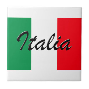 Carreau Drapeau Italia - Haute Qualité