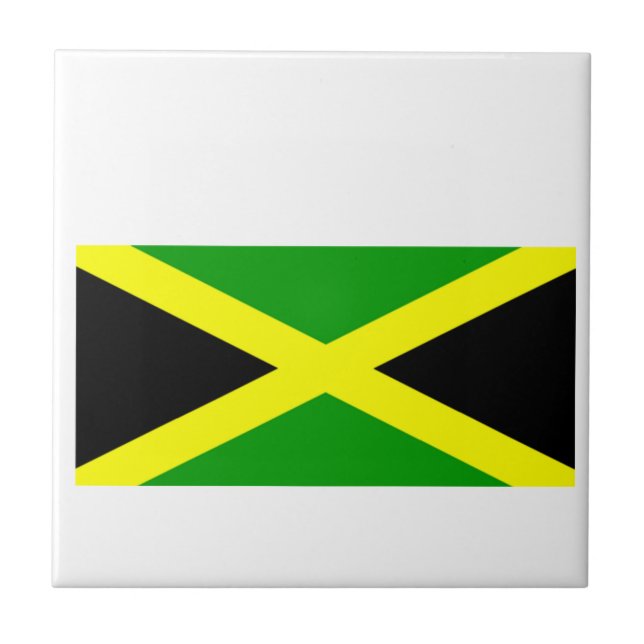 Carreau Drapeau Jamaïcain (Devant)