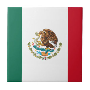 Carreau Drapeau Mexicain - Drapeau du Mexique