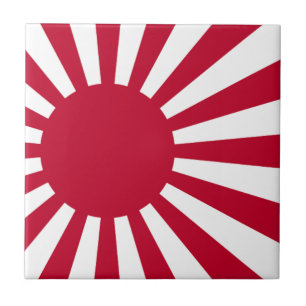 Carreau Drapeau naval du Japon - drapeau japonais de