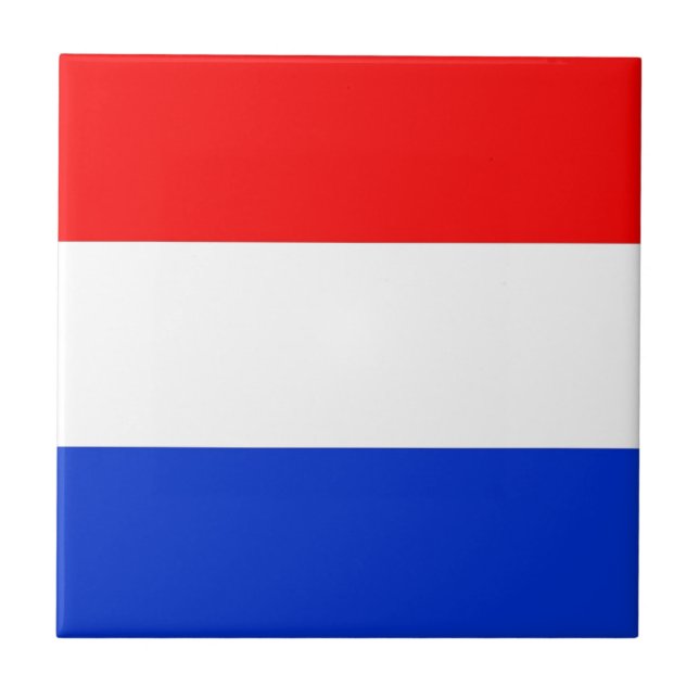 Carreau Drapeau néerlandais (Devant)