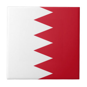 Carreau Drapeau patriotique de Bahreïn en carrelage