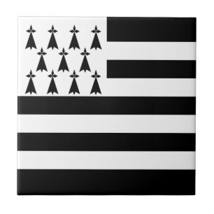 Carreau Drapeau patriotique de Bretagne