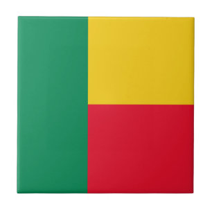 Carreau Drapeau patriotique du Bénin