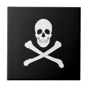 Carreau Drapeau Pirate (Jolly roger)