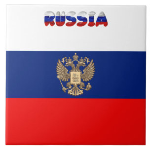 Carreau Drapeau russe