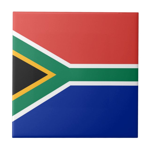 Carreau drapeau sud-africain (Devant)