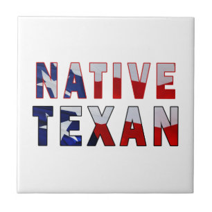 Carreau Drapeau texan natif