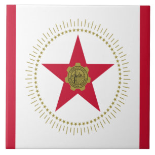 Carreau Drapeau urbain de Birmingham (Alabama)
