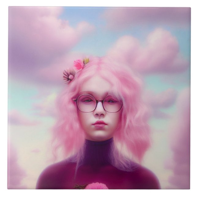 Carreau Dreamy Rose (Devant)