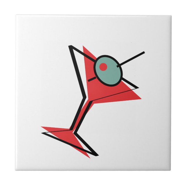 Carreau Droite de temps de Martini (Devant)