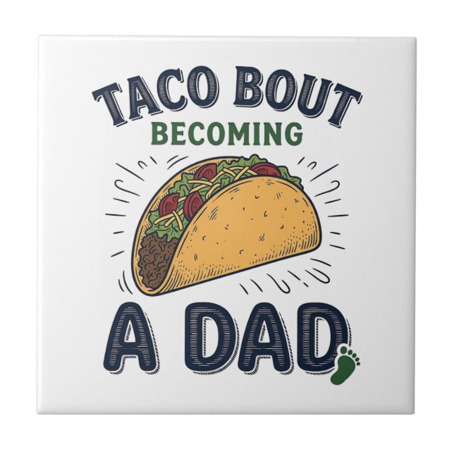 Carreau Drôle de Taco en devenant un papa Annonce de gross (Devant)