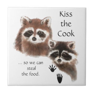 Carreau Drôle, Embrasse le Cook, les Raccoons, Volez la no