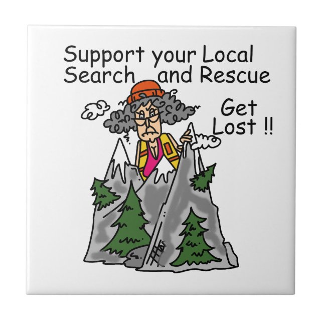 Carreau Drôle obtenez perdu (Devant)