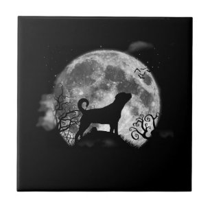 Carreau Drôle Rotweiler Costume d'Halloween Drôle Amoure