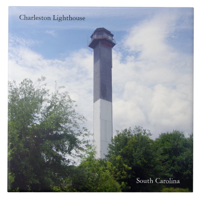 Carreau du phare de Charleston (Devant)