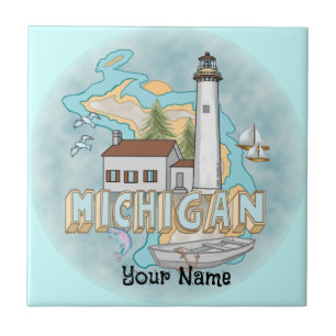 Carreau du phare du Michigan