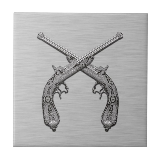 Carreau Duel Antique Guns Grey (Devant)