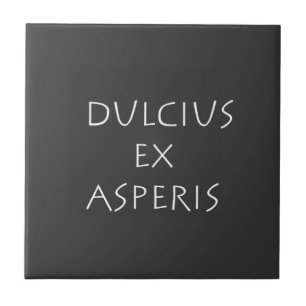 Carreau Dulcius ex asperis