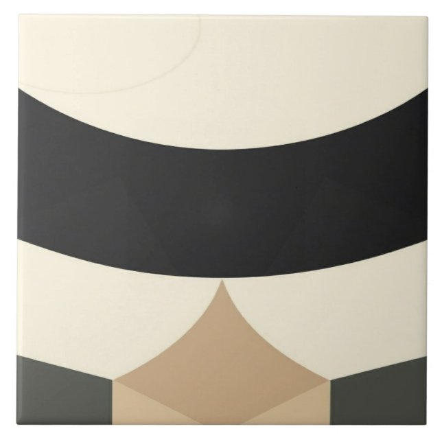 Carreau  Earth Geometry Journal – decorative tiles  (Devant)