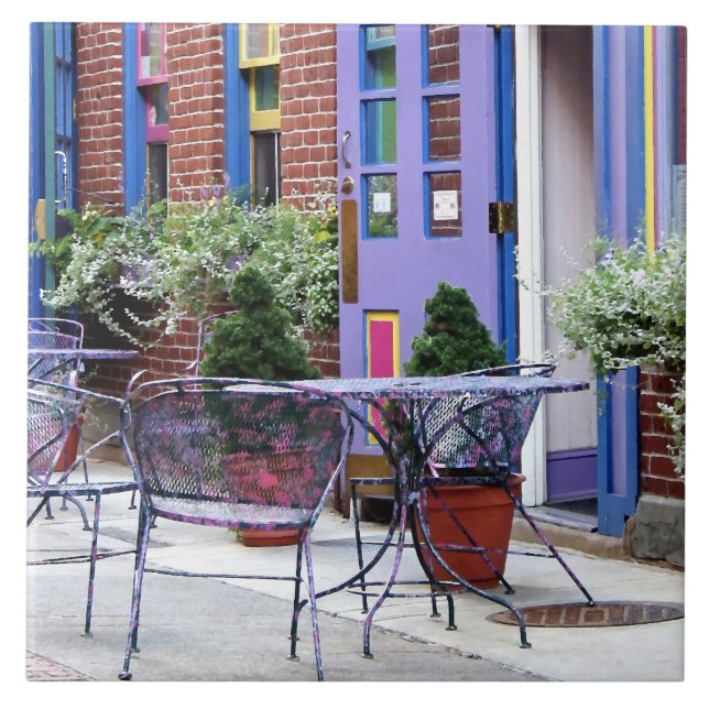 Carreau Easton PA - Sièges extérieurs (Devant)