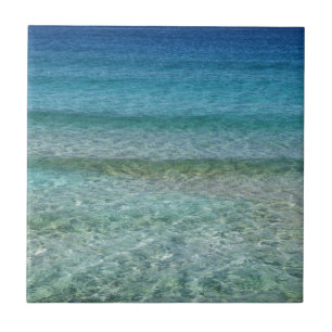 Carreau Eau scintillante verte et bleue