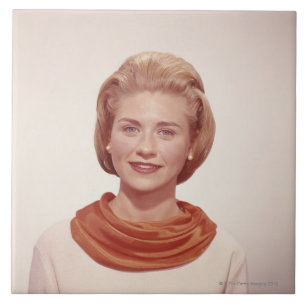 Carreau Écharpe de port de femme