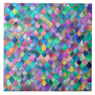 Carreau Échelles chancelantes de sirène en métal de