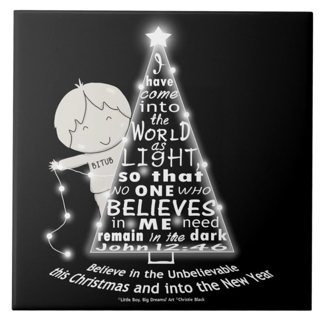 Carreau Éclairage de l'arbre (Devant)