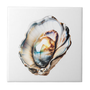 Carreau Eclat de la mer écorce peal iridescente brillent l