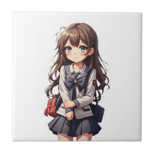 Carreau École japonaise d'Anime