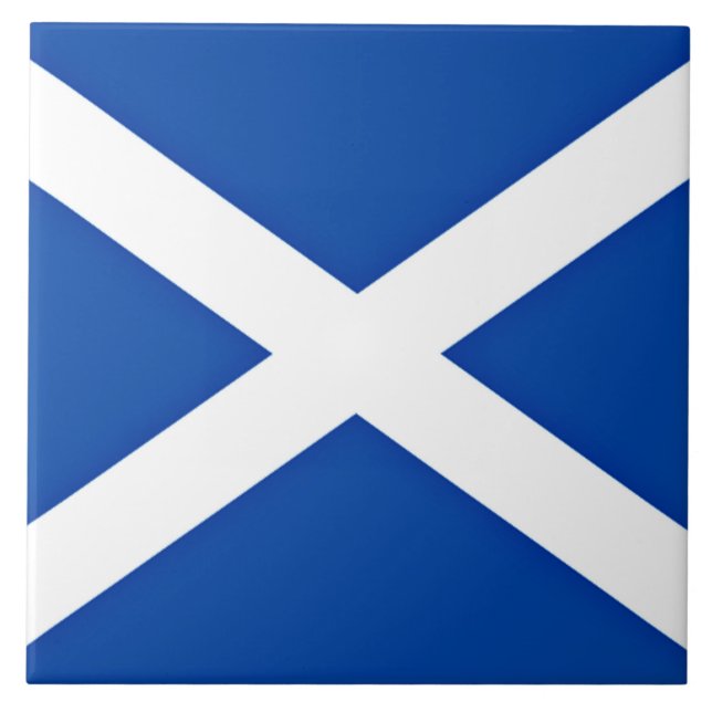 Carreau Ecosse - Drapeau de l'Ecosse (Devant)