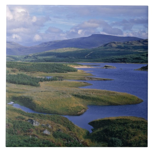Carreau Écosse, Highland, Wester Ross, Loch Garry. Un (Devant)