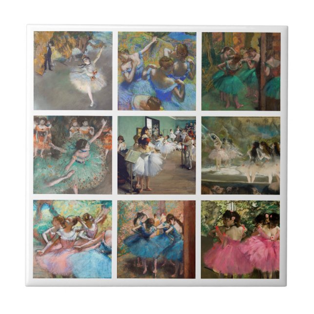Carreau Edgar Degas - Dancers Sélection de chef-d'oeuvre (Devant)
