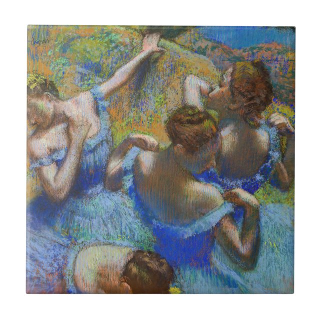 Carreau Edgar Degas - Danseurs Bleus (Devant)