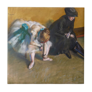 Carreau Edgar Degas - En attente