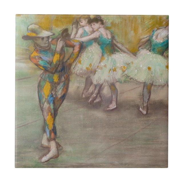 Carreau Edgar Degas - Harlequin Dance (Devant)