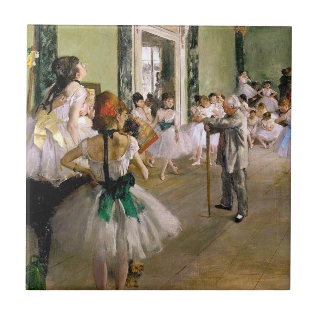 Carreau Edgar Degas La Classe Danse (Devant)