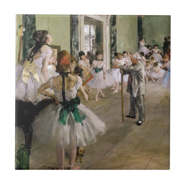 Carreau Edgar Degas - La Classe de danse (Devant)