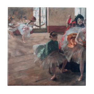 Carreau Edgar Degas - La répétition
