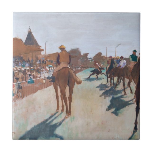Carreau Edgar Degas - Le Défilé (Devant)