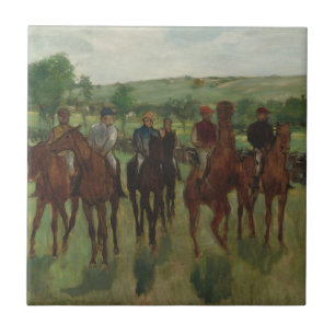 Carreau Edgar Degas   les cavaliers