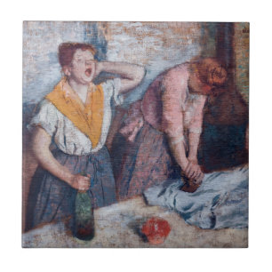 Carreau Edgar Degas - Les repasseuses