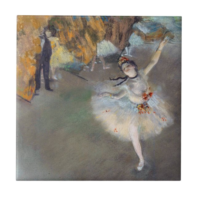Carreau Edgar Degas - L'Étoile / Danseur sur scène (Devant)